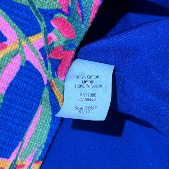 Never worn J. Crew Multi-Color Floral Canvas Dress size 8 - Picture 15 of 16